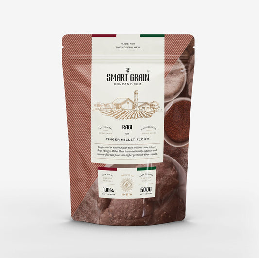 SMART GRAIN RAGI FINGER MILLET FLOUR 500GM