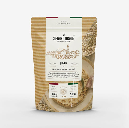 SMART GRAIN JOWAR SORGHUM MILLET FLOUR 500GM