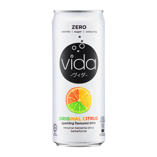 VIDA ZERO SUGAR ORIGINAL CITRUS 325 ML