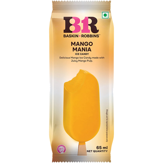BASKIN ROBBINS MANGO MANIA ICE CANDY 65 ML STICK