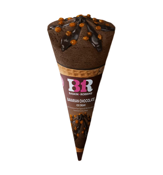 BASKIN ROBBINS BAVARIAN CHOCOLATE CONE ICE CREAM 110ML