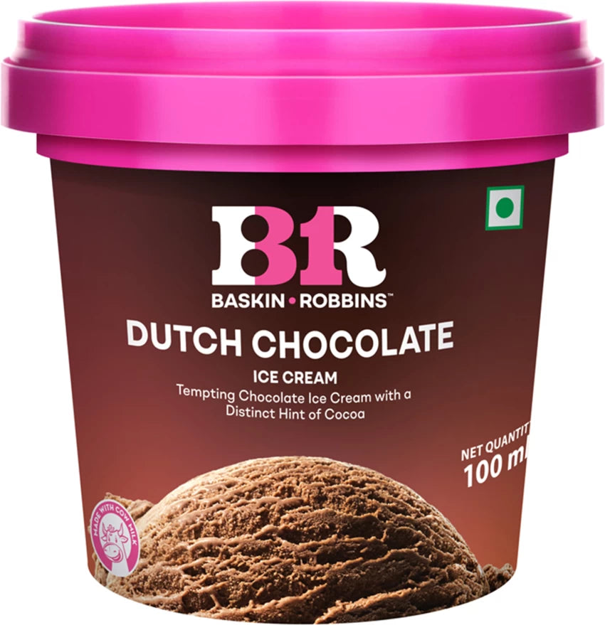 BASKIN ROBBINS DUTCH CHOCOLATE ICE CREAM 100 ML