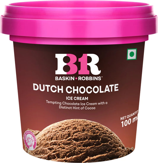 BASKIN ROBBINS DUTCH CHOCOLATE ICE CREAM 100 ML