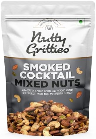 NUTTY GRITTIES SMOKED COCKTAIL MIXED NUTS 200 GM