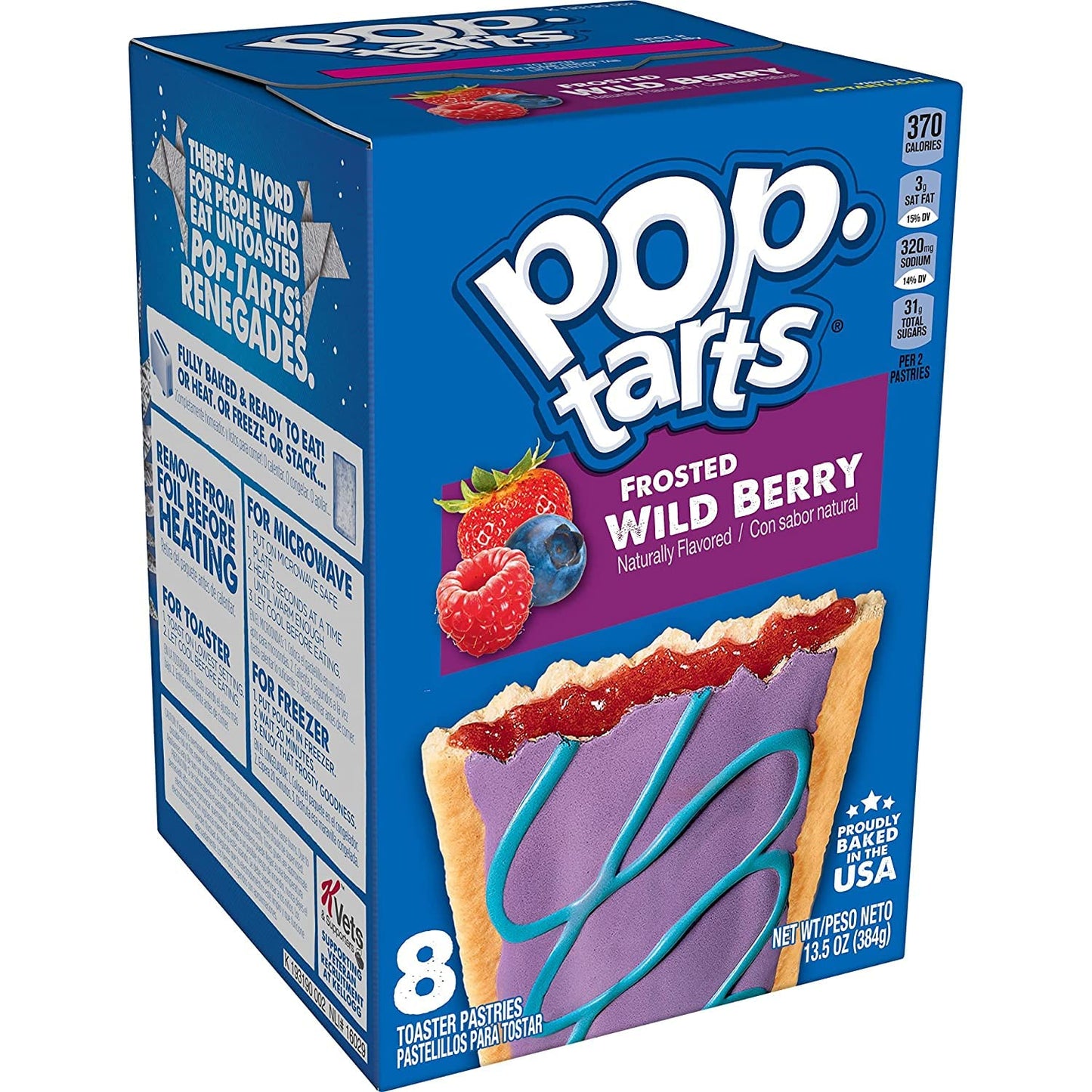 POP TARTS FOREST WILD BERRY 384 GM