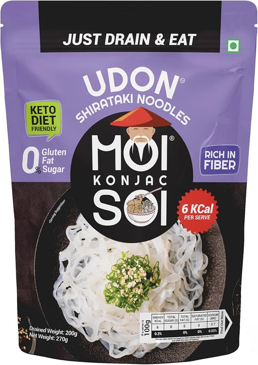 MOI SOI UDON SHIRATAKI NOODLES 270GM
