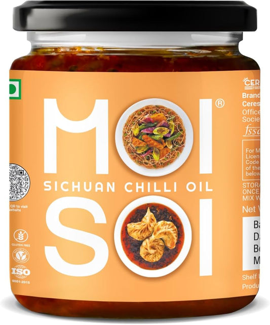 MOI SOI SICHUAN CHILI OIL 175GM