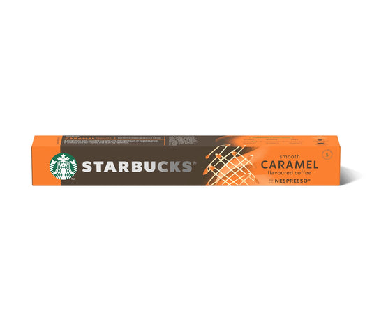 STARBUCKS SMOOTH CARAMEL FLAVOURED COFFEE BY NESPRESSO 51GM