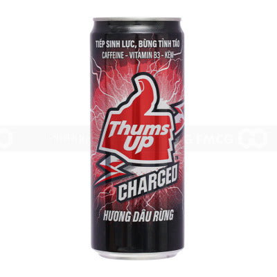 THUMPS UP CHARGED WILD STRAWBERRY FRAGRANCE 320ML