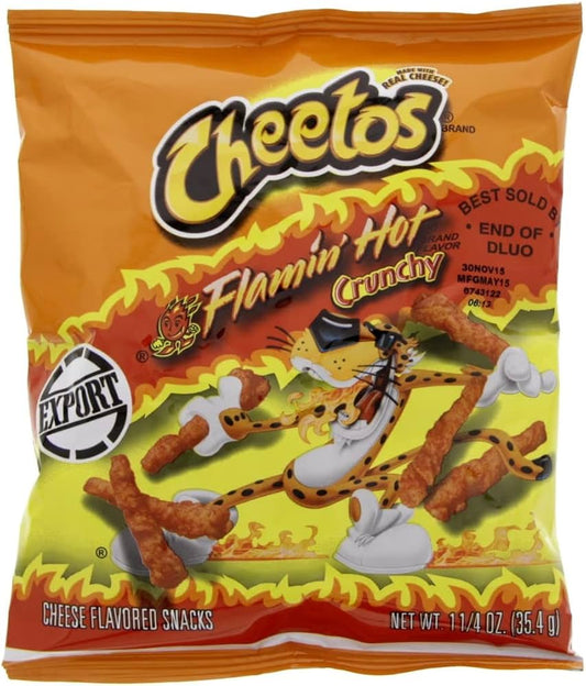 CHEETOS FLAMING HOT CRUNCHY 35.4 GM