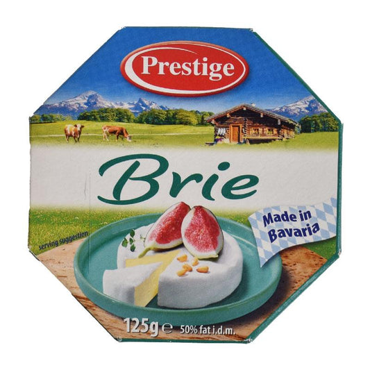 PRESTIGE BRIE CHEESE 125GM