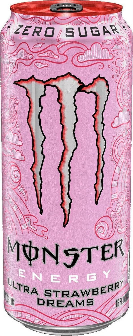 Monster Ultra Strawberry Dreams Zero Sugar 500 ml