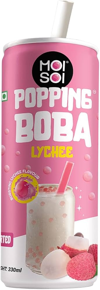 Moi Soi Popping Boba Lychee 330 ml
