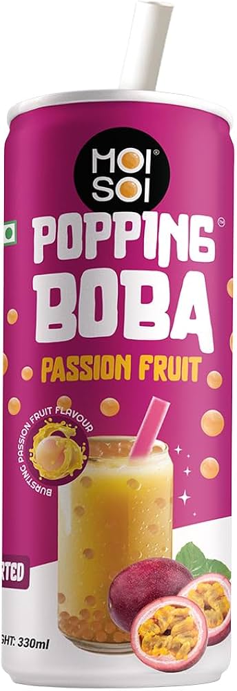Moi Soi Popping Boba Passion Fruit 330 ml