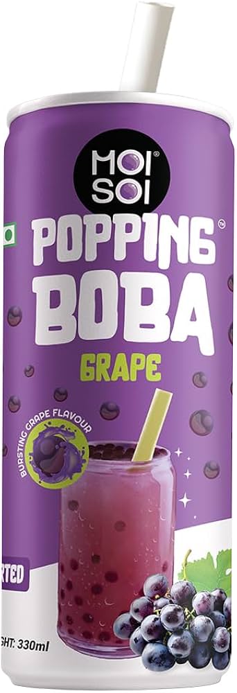 Moi Soi Popping Boba Grape 330 ml