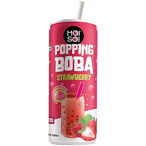 Moi Soi Popping Boba Strawberry 330 ml