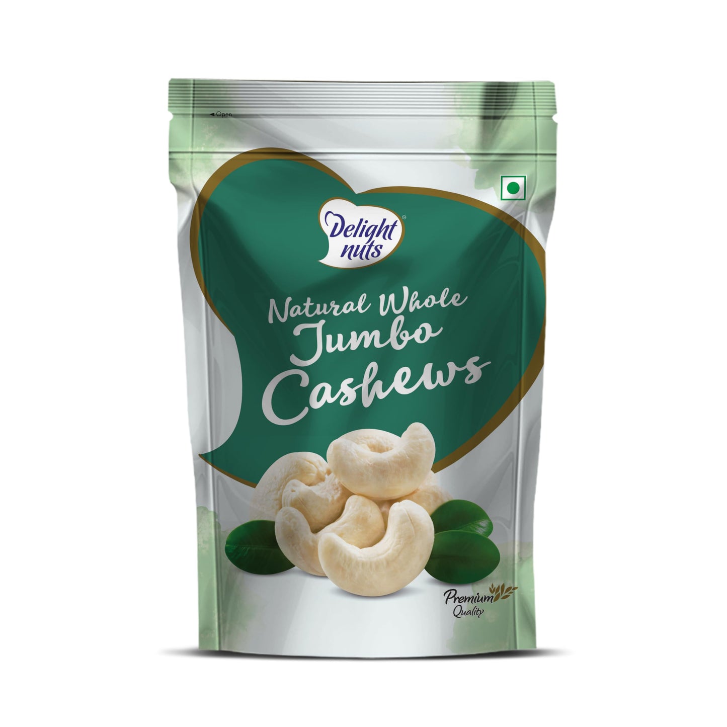 DELIGHT NUTS JUMBO CASHEWS 200 GM