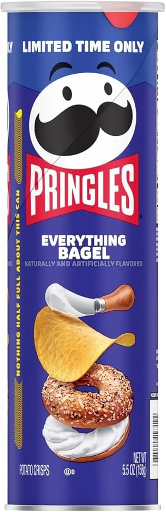 Pringles Everything Bagel 158 gm