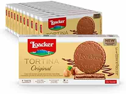 LOACKER TORTINA ORIGINAL CHOCOLATE 63 GM