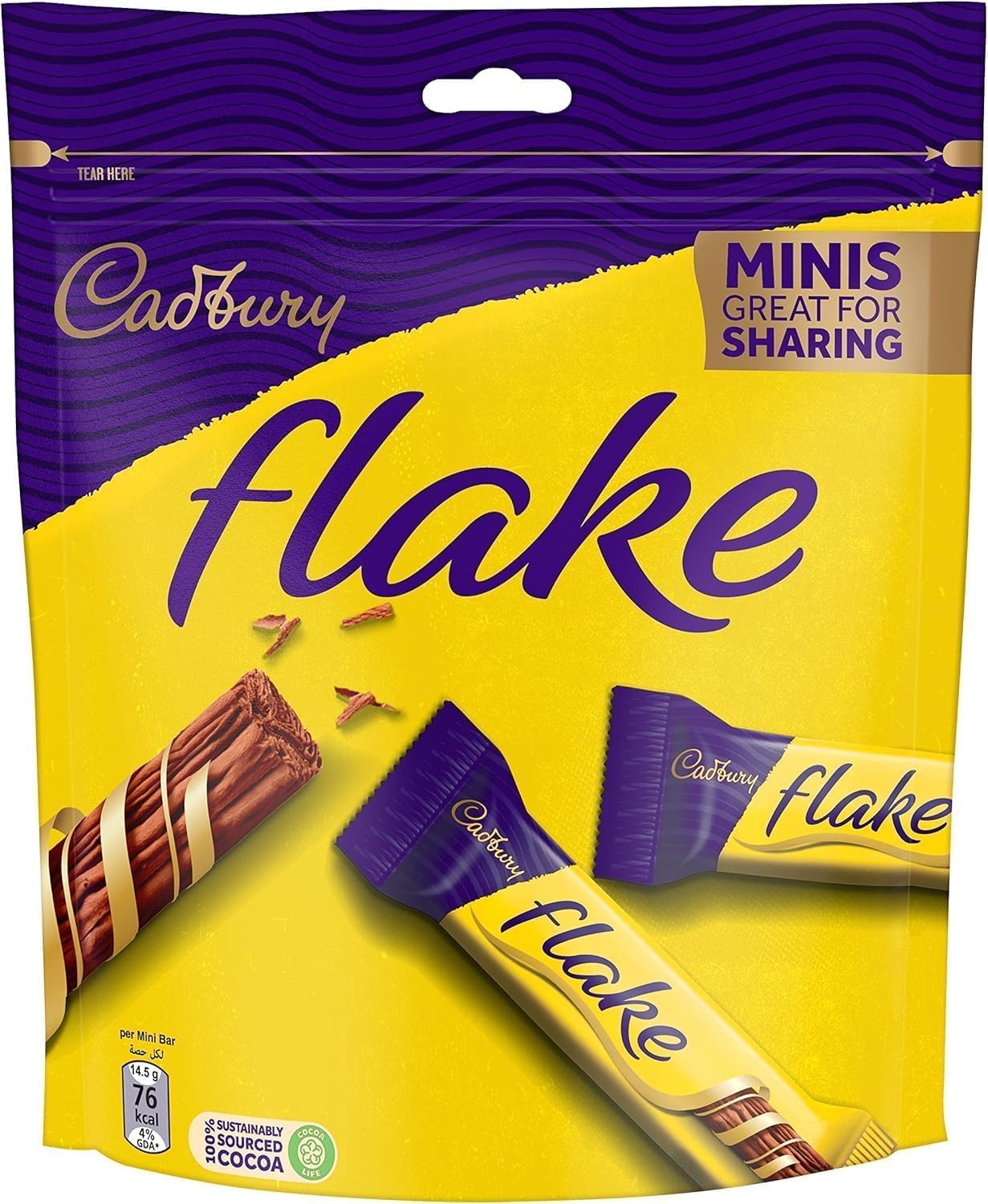 CADBURY FLAKE MINIS 145 GM SHARE PACK