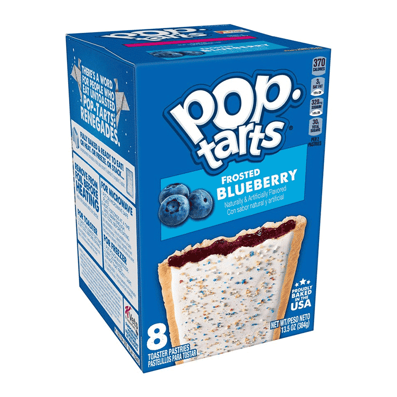 POP TARTS BLUEBERRY 384 GM