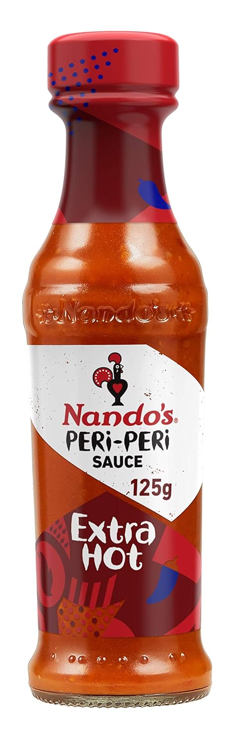 NANDOS PERI PERI EXTRA HOT SAUCE 125GM