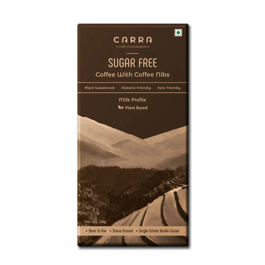 Carra Coffee with coffee nibs Sugar Free 50 gm