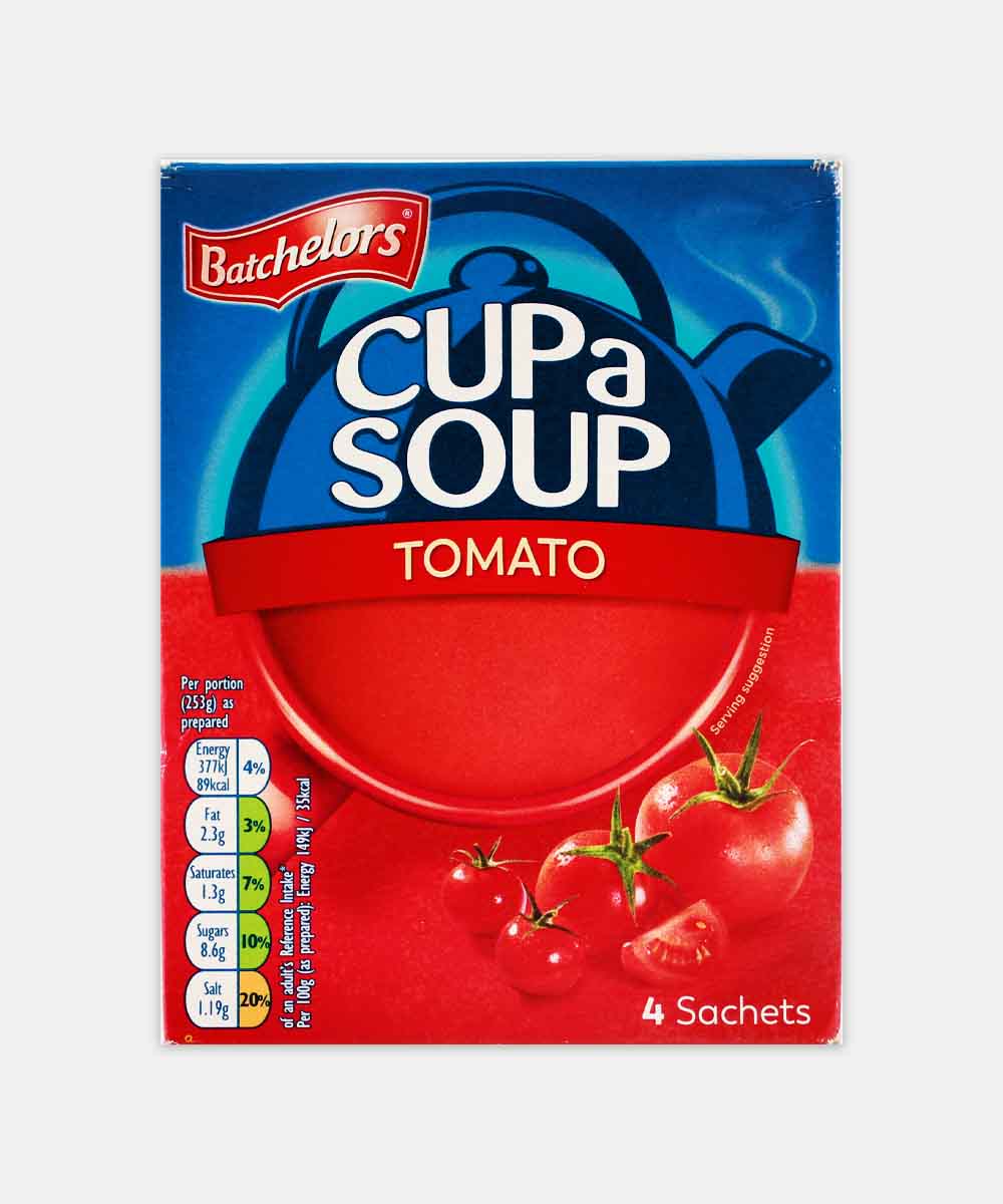 BATCHELORS CUPA SOUP TOMATO 4 SACHETS 93 GM
