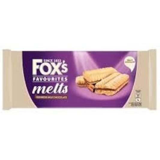 FOX S MELTS VIENNESE MILK CHOCOLATE 120 GM