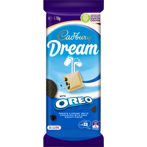 CADBURY DREAM WITH OREO 170 GM