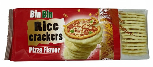 Bin Bin Rice Crackers Pizza Flavour 100 gm