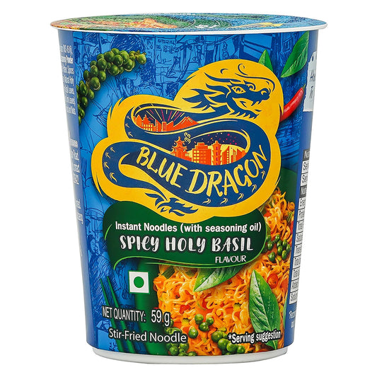 Blue Dragon Spicy Holy Basil Cup noodles
