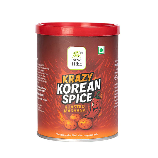 NEW TREE KRAZY KOREAN SPICE ROASTED MAKHANA 30 GM