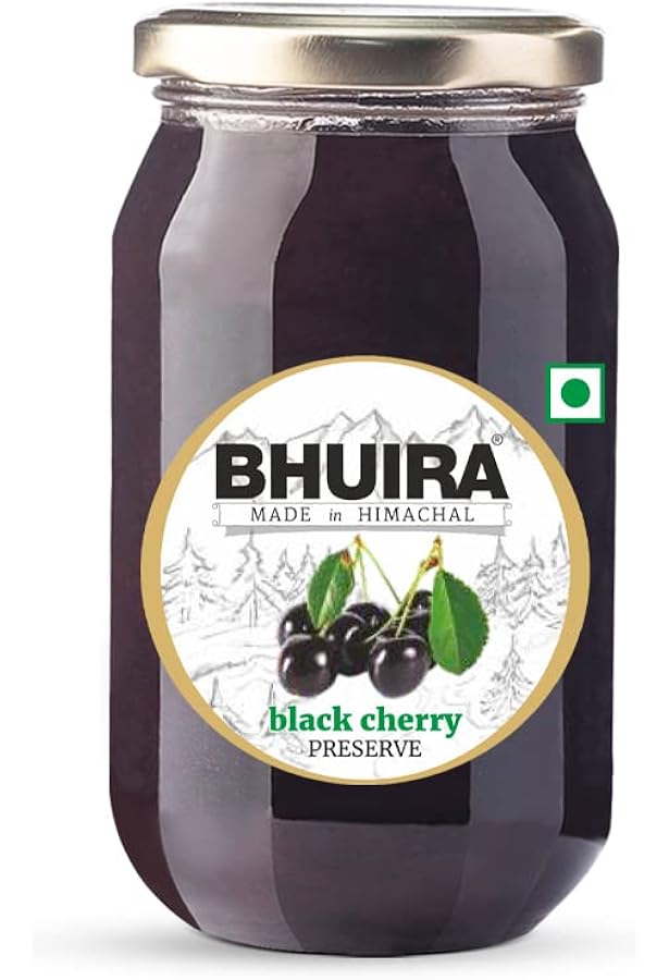 HIMALAYAN BLACK CHERRY PRESERVE 240 GM