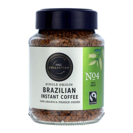 M and S Brazilian Instant Coffee 100 gm
