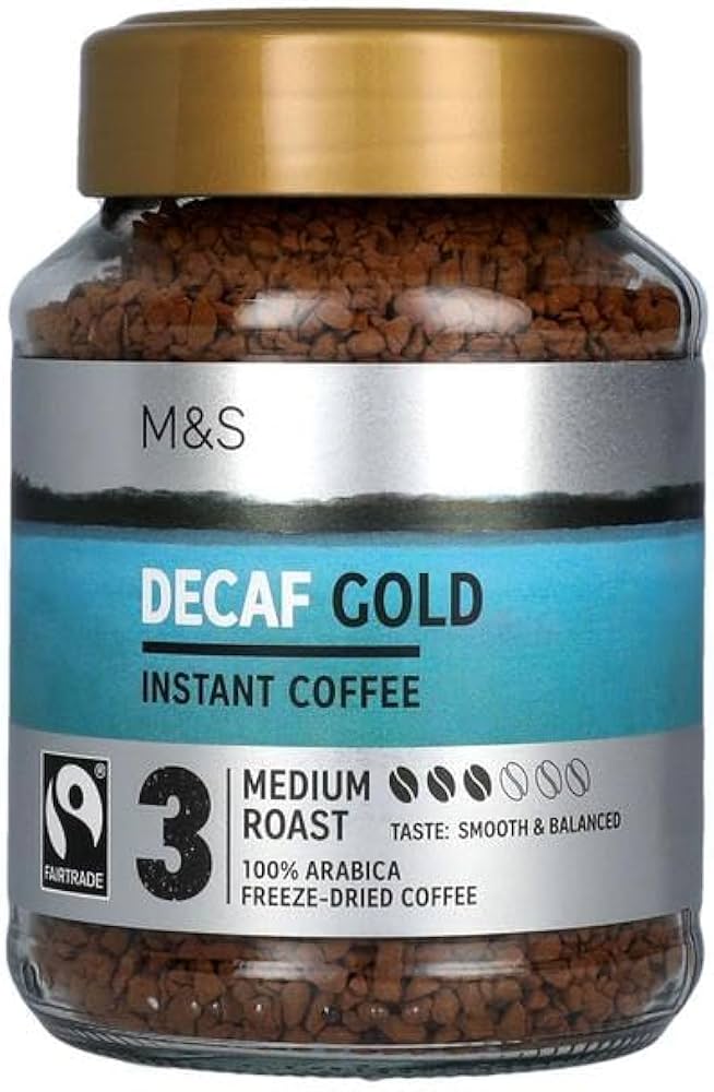 M and S Decaf Gold instant coffee 100 gm