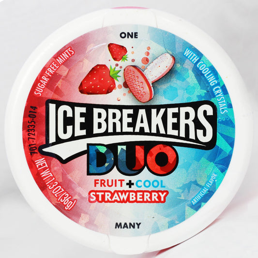 ICE BREAKERS DUO FRUIT COOL STRAWBERRY 36 GM