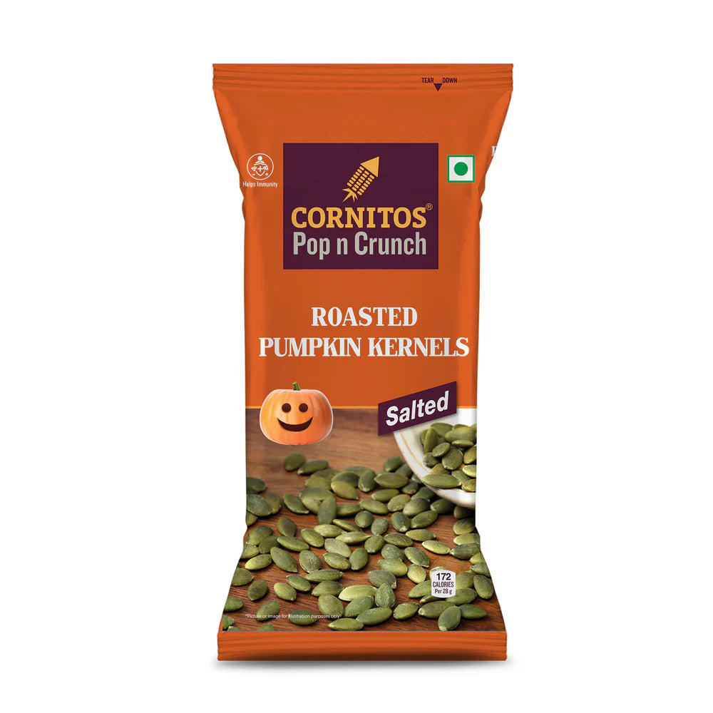 CORNITOS ROASTED PUMPKIN KERNELS 28 GM