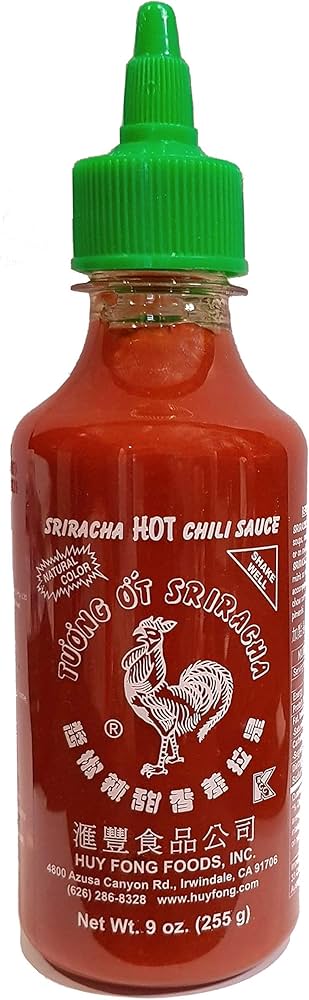 HUY FONG FOODS INC SRIRACHA HOT CHILI SAUCE 255 GM