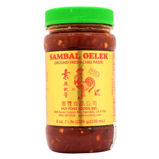 HUY FONG FOODS INC SAMBAL OELEK GROUNG FRESH CHILI PASTE 226 GM