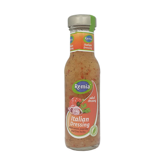 REMIA ITALIAN DRESSING WITH ONION PAPRICA AND FINE HERBS 250 ML