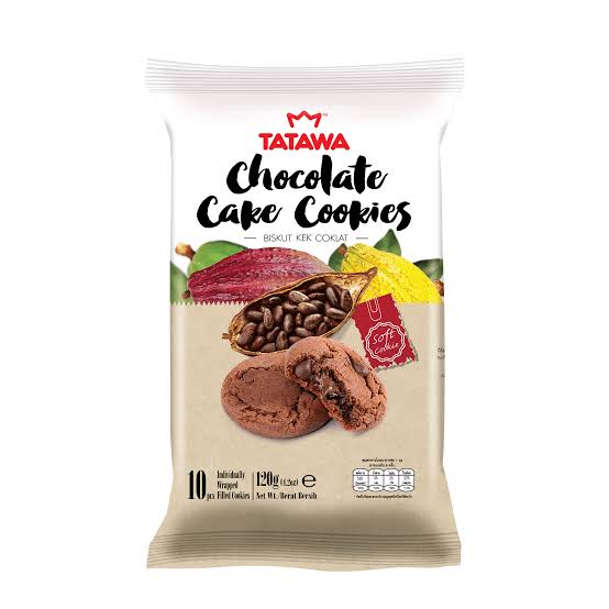 TATAWA CHOCOLATEY CAKE COOKIES 120 GM