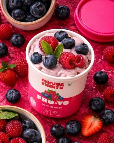 MINUS 30 FRO YO WITH BERRIES YOGURT 115 ML