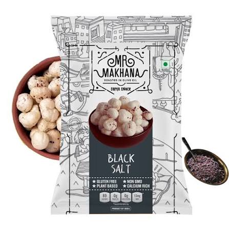 MR MAKHANA BLACK SALT 55 GM