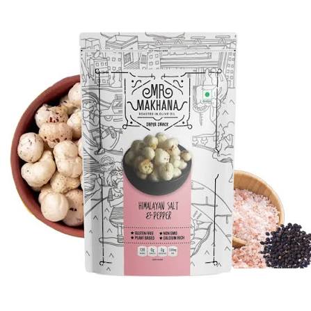 MR MAKHANA HIMALAYAN SALT AND PEPPER 55 GM