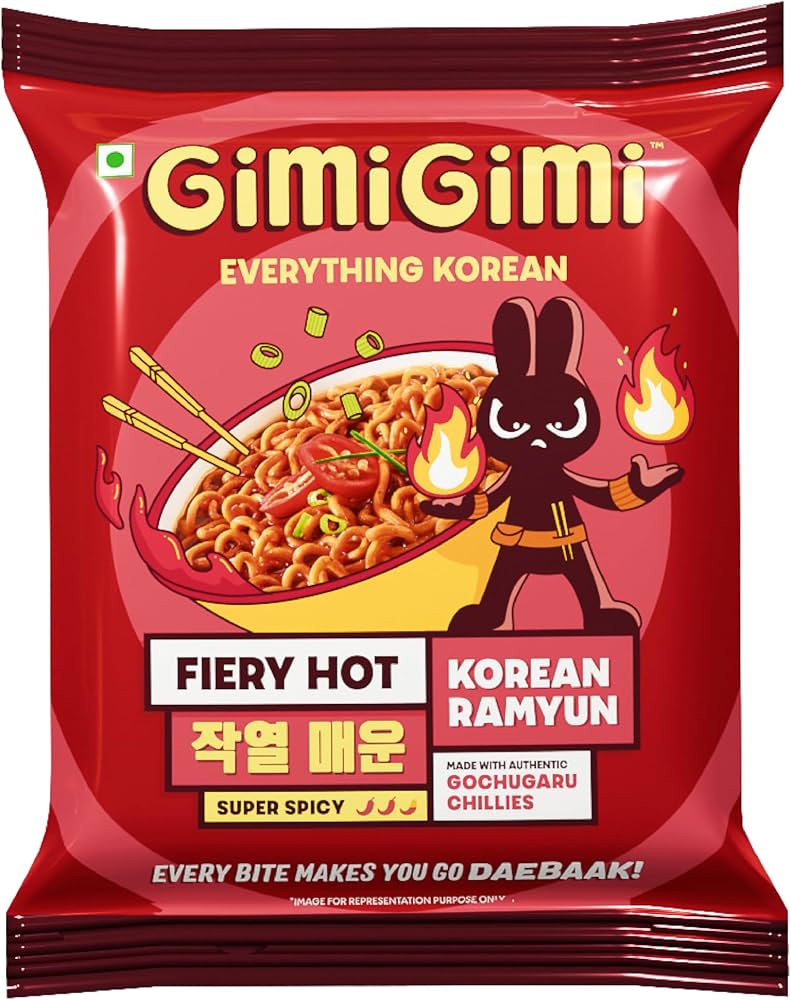 GIMI GIMI EVERYTHING KOREAN FIERY HOT 125 GM