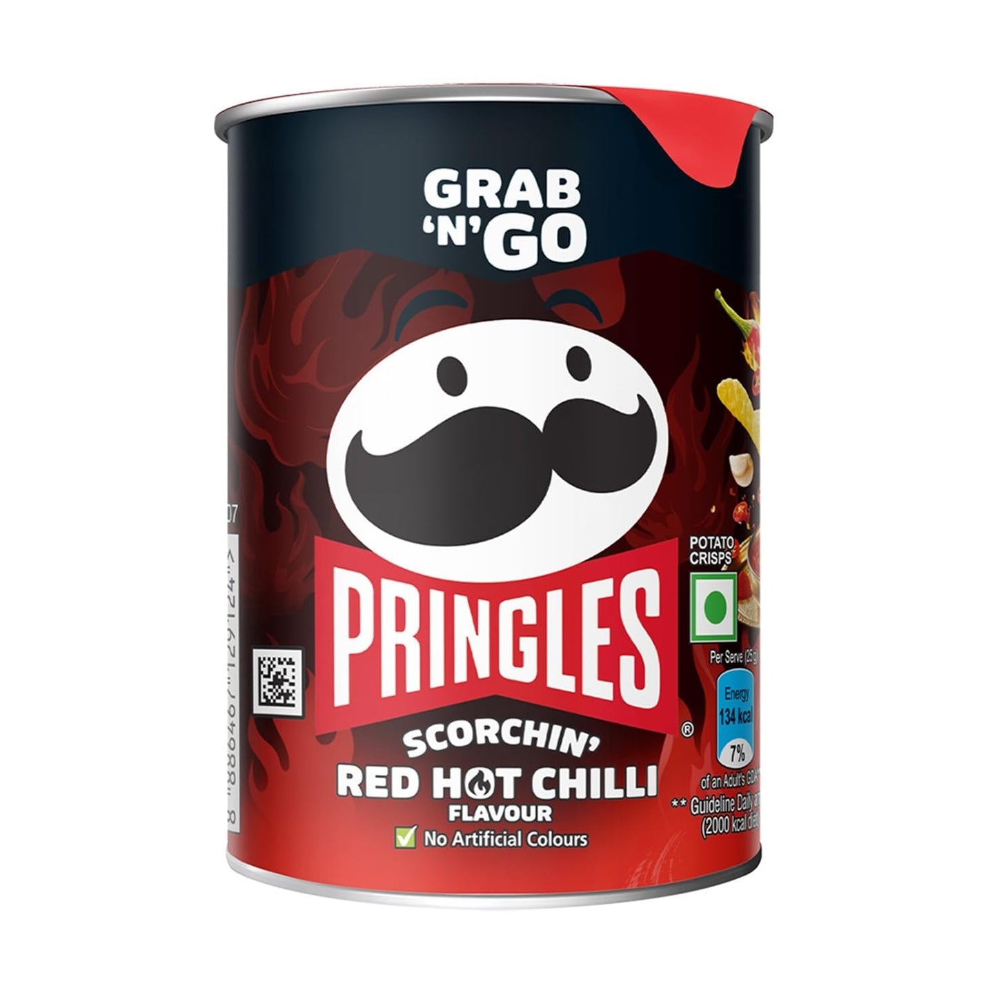 PRINGLES SCORCHIN RED HOT CHILLI 40 GM