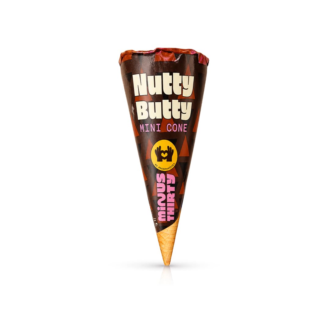 MINUS 30 NUTTY BUTTY MINI CONE 50 GM