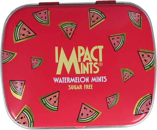 IMPACT MINTS SUGAR FREE WATERMELON MINTS 14 GM