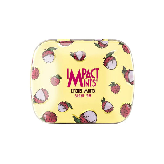 IMPACT MINTS SUGAR FREE LYCHEE MINTS 14 GM